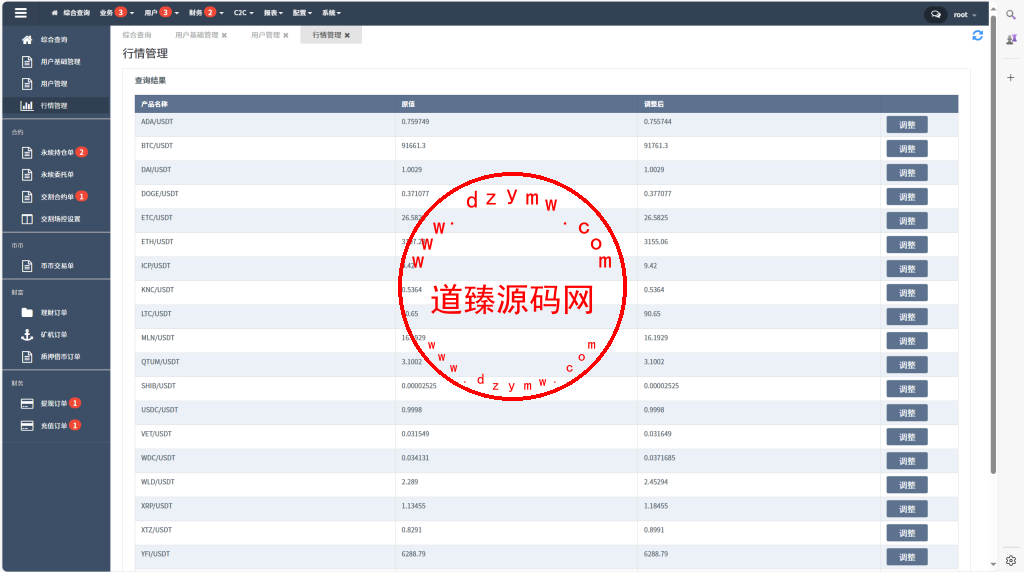 java交易所全开源多语言数字货币交易所/采用VUE和Java开发/代理分销模式/永续合约插图38 java交易所全开源多语言数字货币交易所/采用VUE和Java开发/代理分销模式/永续合约插图38