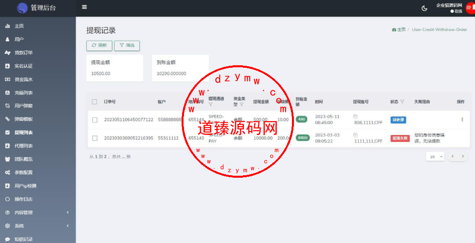 海外贷款信贷产品源码.线上贷款产品大全+贷款平台软件源码+海外借贷平台插图6