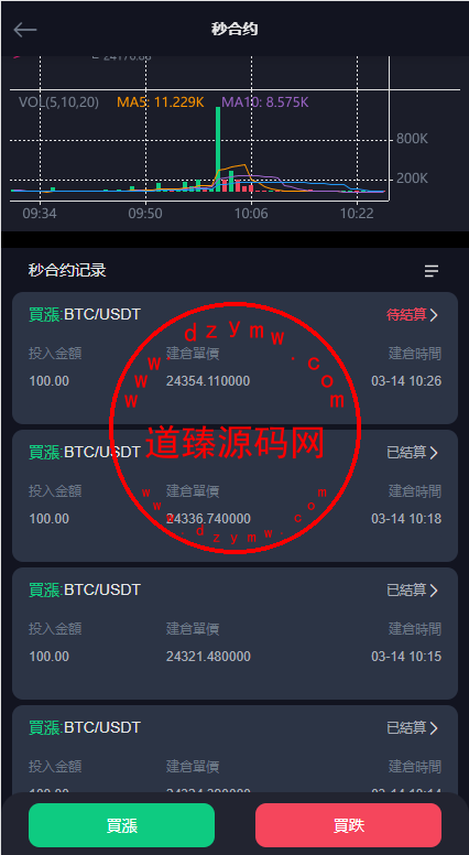 二开版九国语言交易所系统源码.秒合约交易/质押矿机/新币认购插图7 二开版九国语言交易所系统源码.秒合约交易/质押矿机/新币认购插图7