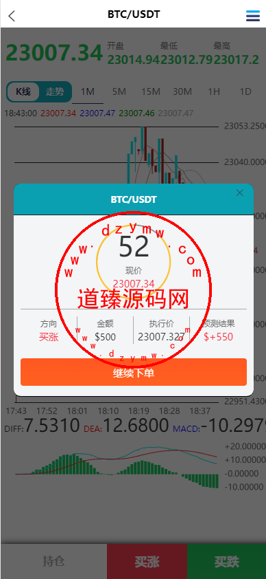 定制版MT5微交易系统/MT5微盘系统/矿机质押/外汇虚拟币微盘源码插图3