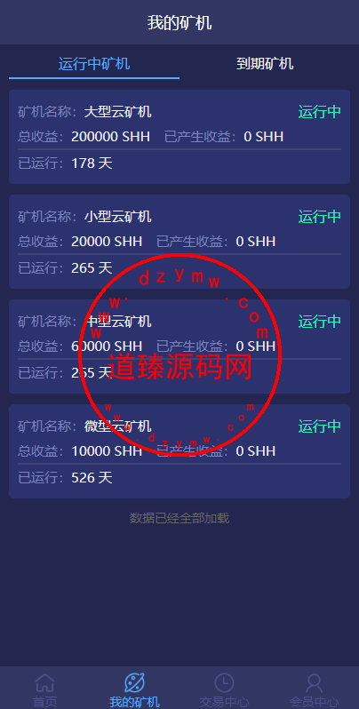 USDT矿机系统/虚拟币分红/区块链算力/USDT交易插图2