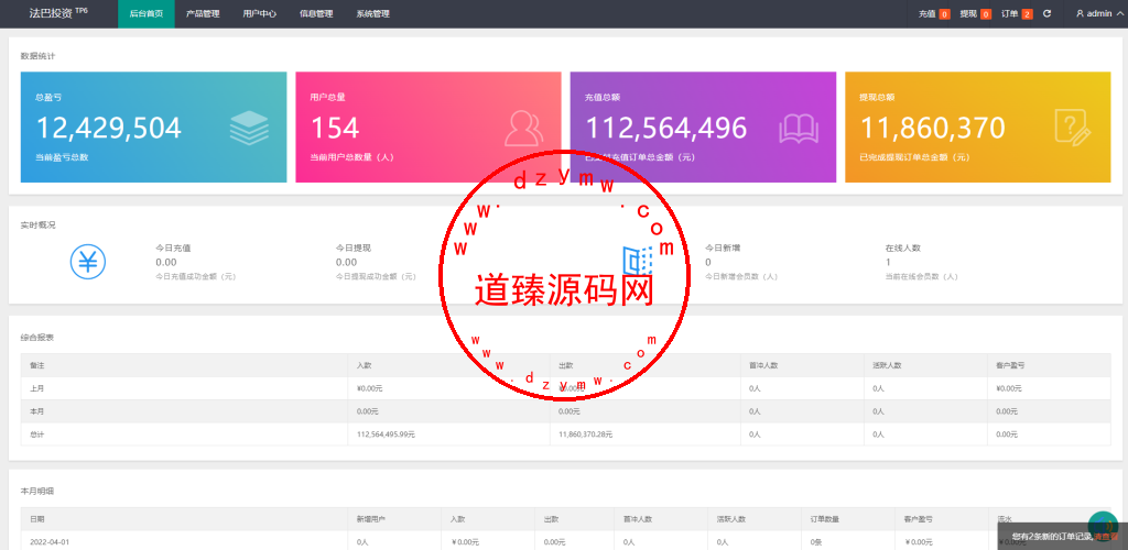出海版理财系统/外汇微盘系统/余额宝/六种语言插图9 出海版理财系统/外汇微盘系统/余额宝/六种语言插图9