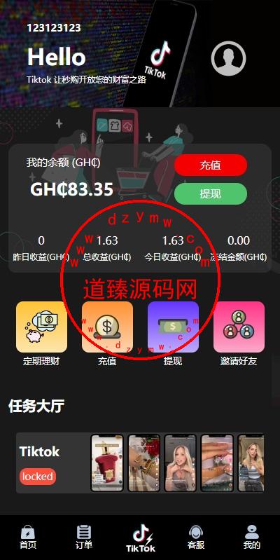 多语言TIKTOK刷单/海外TIKTOK抢单刷单/叠加组/打针-道臻源码网