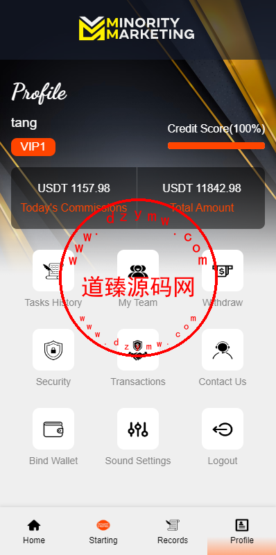 海外抢单刷单系统/连单系统/VUE3开发-道臻源码网