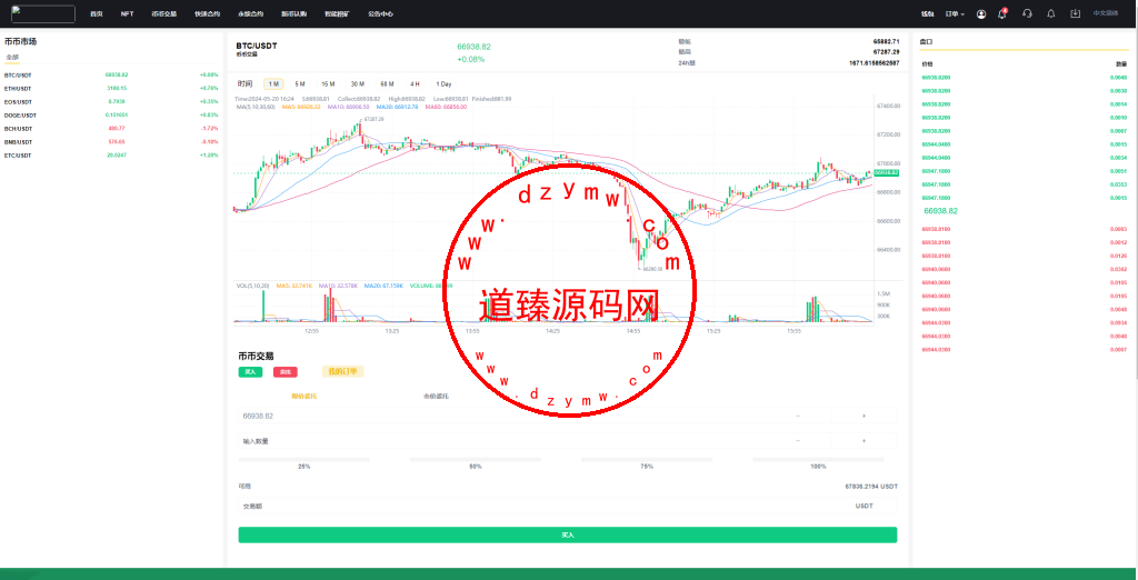 新版PHP13国区块链交易所源码/矿机/认购/币币/秒合约/平台币插图13