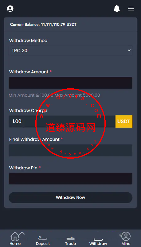海外英文版虚拟币微交易源码/虚拟币开源系统源码插图5