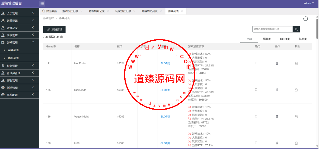 十二国/四主题/H5,PC自适应/包网PG电玩/全开源插图10