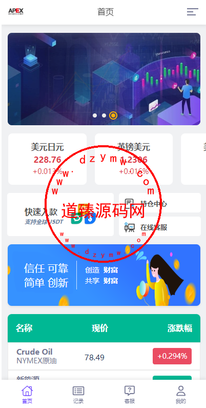 多语言外汇微交易系统/海外微盘源码/时间盘系统-道臻源码网