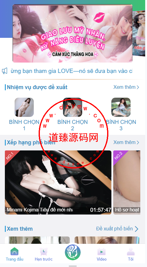 客户定制越南语空降蓝色版/vue全开源插图1