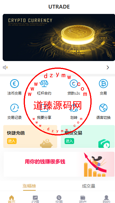 十二国LSEG交易所/法币交易/杠杆合约/贷款c2c-道臻源码网