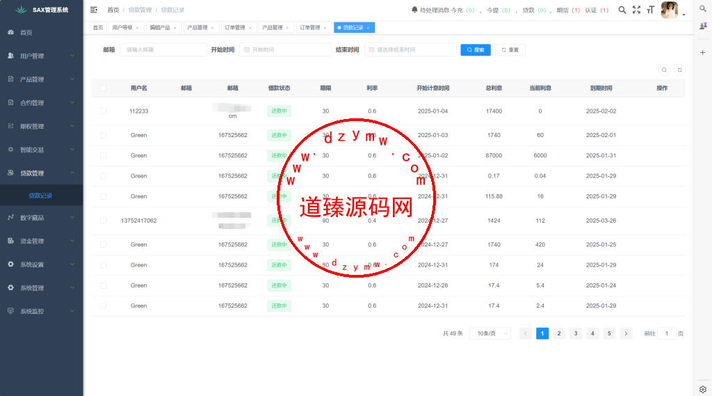 运营版交易所/十二国语言/H5 PC自适应/后端Java前端VUE全开源/k线正常插图16