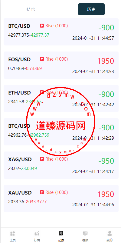 海外多语言微盘系统/虚拟币秒合约微交易/前端uniapp插图2