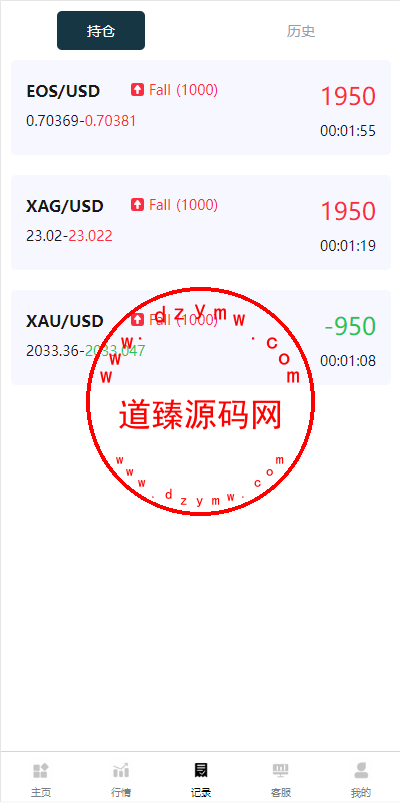 海外多语言微盘系统/虚拟币秒合约微交易/前端uniapp插图4