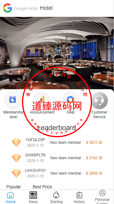 六国语言Google酒店刷单系统/卡单连单/前端uinapp插图1