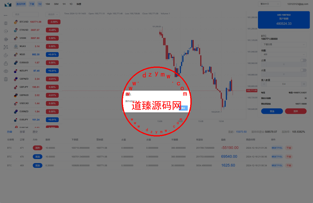 【ST5外汇系统源码】多语言精仿st5美股交易+电脑手机unaipp插图10