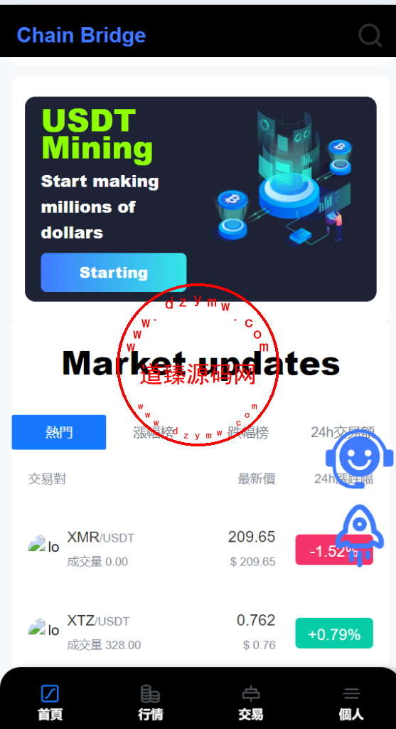 最新AI多语言交易所系统源码/挖矿理财/美股/港股/外汇插图1