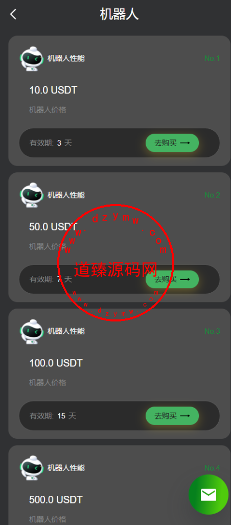 运营版量化机器人/虚拟币投资理财源码/PC落地页/前端vue插图6