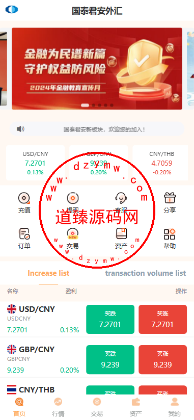 全新多语言交易所微盘/秒合约/微交易/虚拟币/外汇/黄金/股票/投资理财插图1 全新多语言交易所微盘/秒合约/微交易/虚拟币/外汇/黄金/股票/投资理财插图1