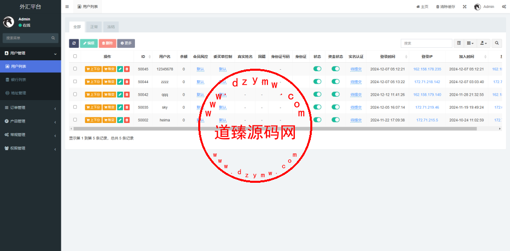 全新多语言交易所微盘/秒合约/微交易/虚拟币/外汇/黄金/股票/投资理财插图9 全新多语言交易所微盘/秒合约/微交易/虚拟币/外汇/黄金/股票/投资理财插图9
