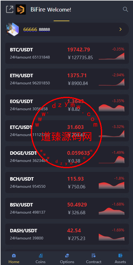 全新多语言区块链交易所源码/期权交易/申购/币币秒合约交易所插图4