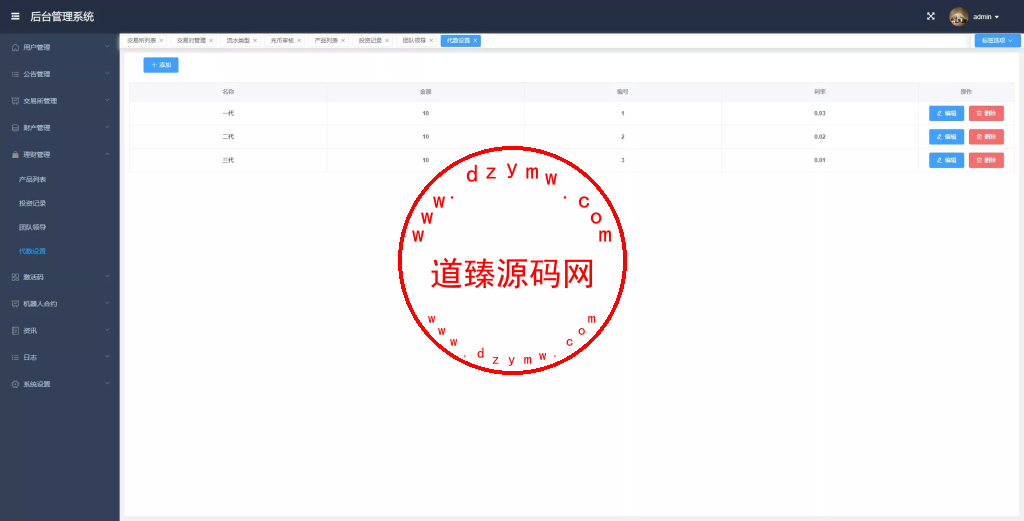 全新多语言虚拟币量化搬砖理财交易系统uni+java开源版插图23 全新多语言虚拟币量化搬砖理财交易系统uni+java开源版插图23