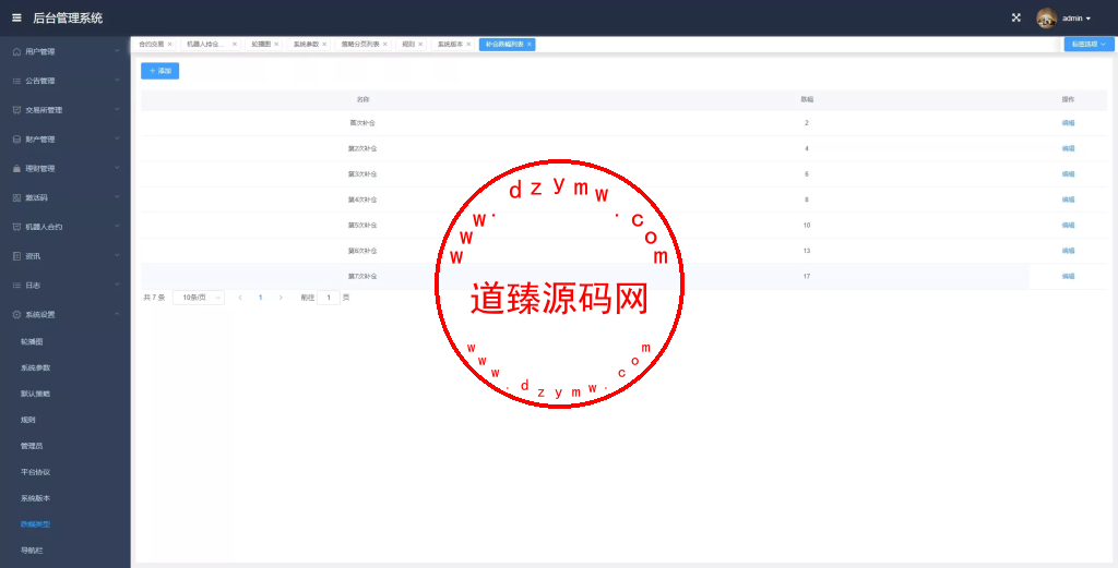 全新多语言虚拟币量化搬砖理财交易系统uni+java开源版插图28 全新多语言虚拟币量化搬砖理财交易系统uni+java开源版插图28