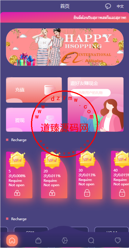 uniapp版抢单系统/海外抢单刷单源码/分组杀/连单控-道臻源码网