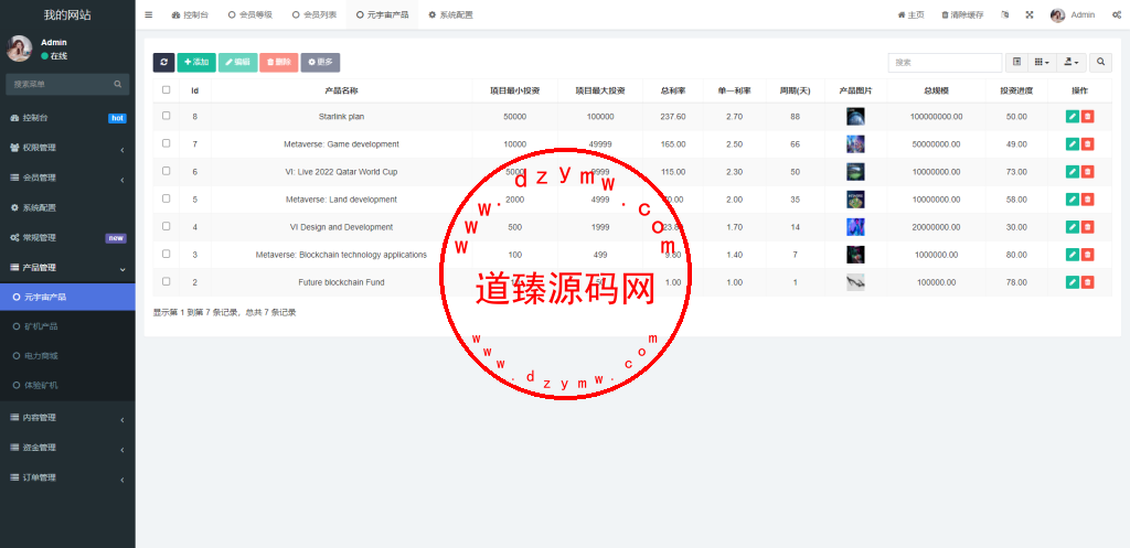 海外版区块链投资系统/元宇宙投资理财系统/云矿机投资插图18
