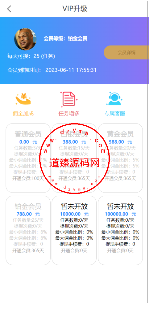 精美UI抢单系统/抢单刷单源码/订单自动匹配系统插图6