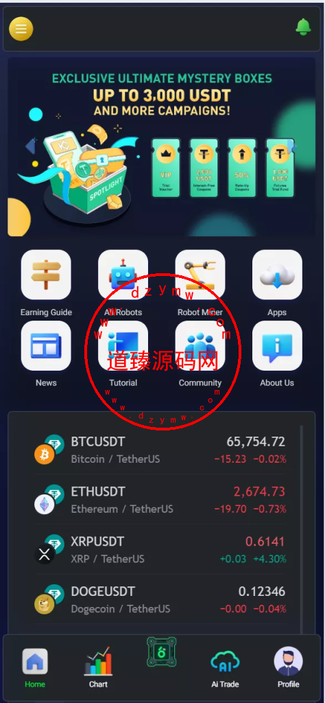 TIMIGPT Coin海外挖矿理财源码/Ai矿机投资理财系统插图1