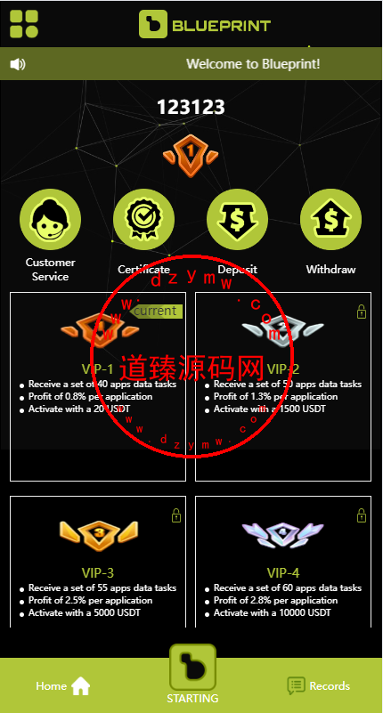 新版多语言动态APP抢单刷单系统/软件抢单连单卡单/PC自适应-道臻源码网