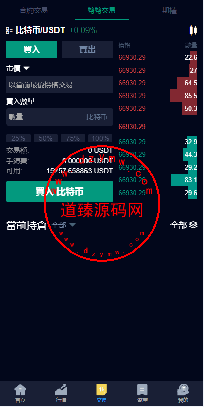 新版UI交易所系统/海外微盘系统/币币合约期权交易源码插图5