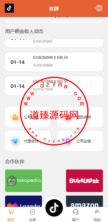海外tiktok抢单刷单系统/前端uniapp/多语言刷单打针插图3
