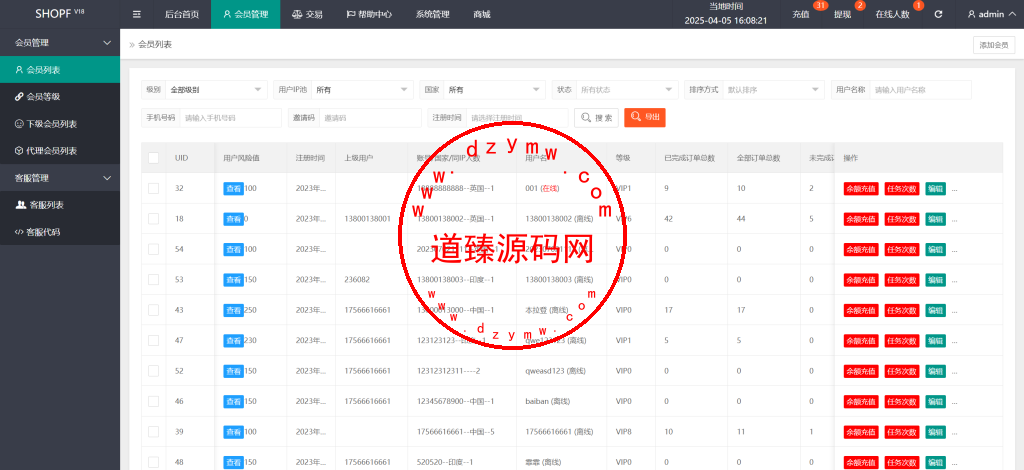 海外多语言商城刷单系统/手动派单/爆单插图16