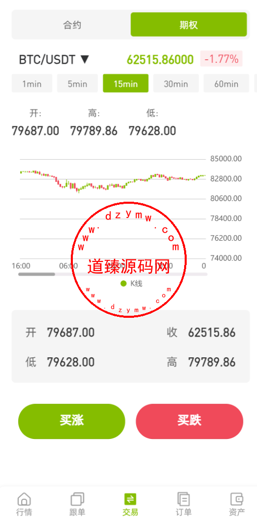 ST7外汇系统/精仿ST7/合约/期权/跟单/钱包划转/理财插图11