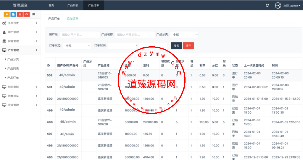 Watee万腾华利股票债券投资理财源码/国内国际证券市场委托/投资收益计算+万利宝借贷/前端uniapp后端PHP插图17