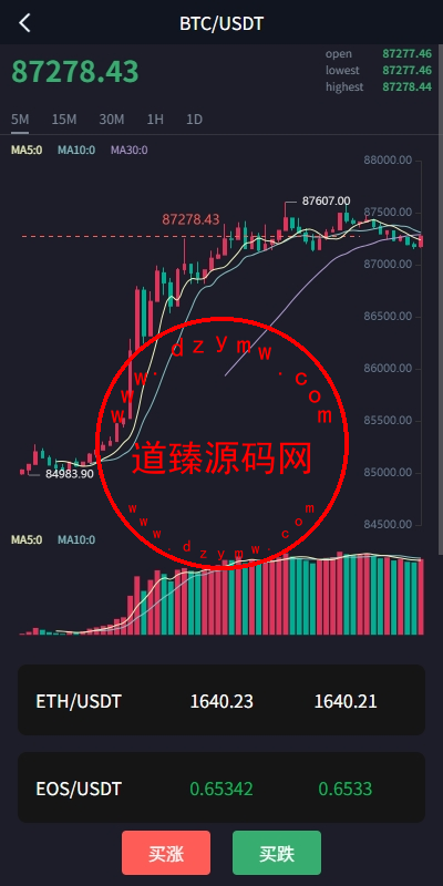 海外微交易系统/虚拟币外汇交易/PC微盘/多语言微盘插图4