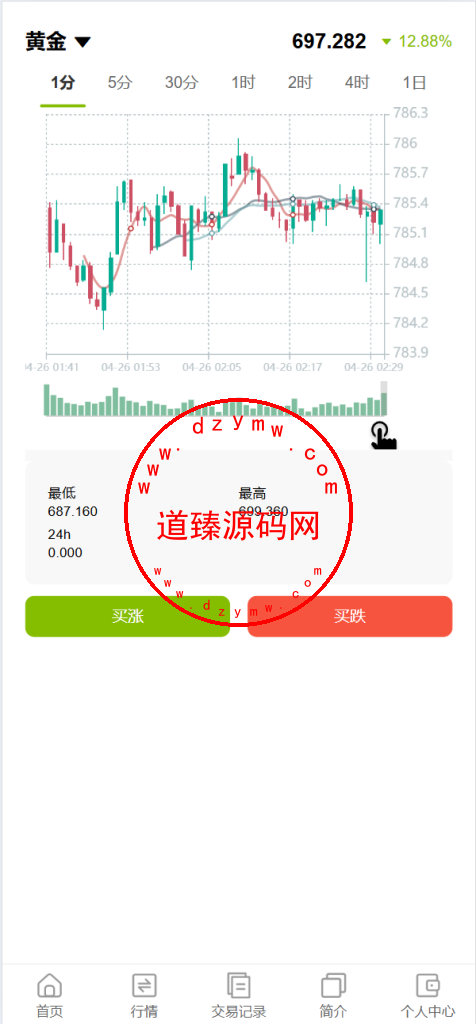 vue独家六国语言/贵金属/外汇/虚拟币/微交易系统插图4