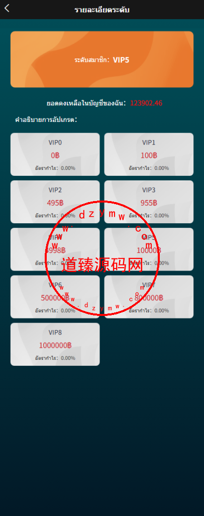 全新二开多语言/泰语微盘系统/虚拟币微交易源码/秒合约交易/余额宝/VIP模式插图7