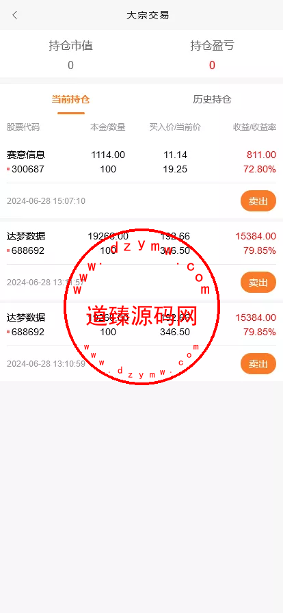 A股股票交易系统/新股申购/证券交易/前端VUE插图13