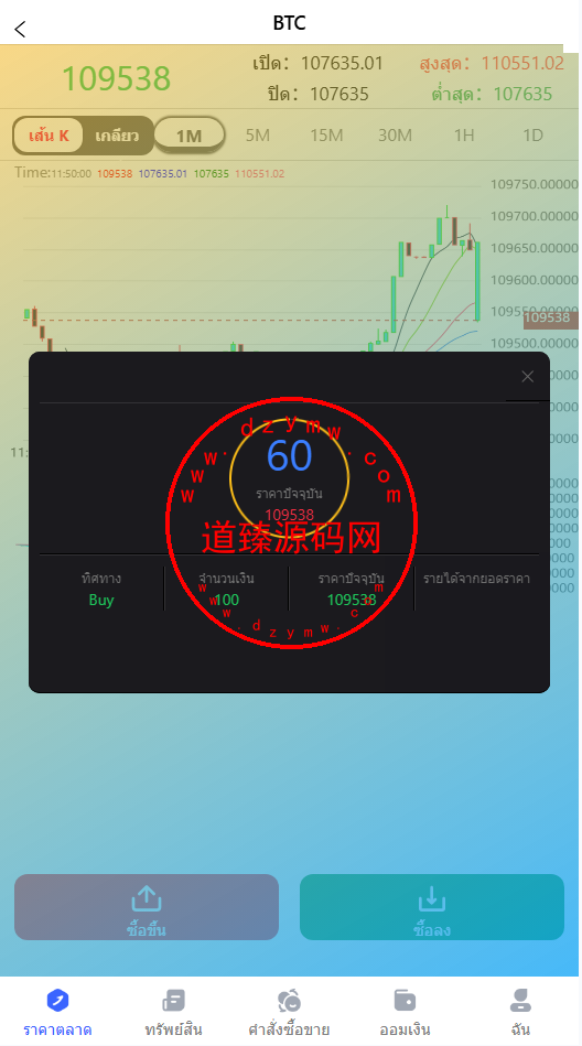 八国语言微盘系统/外汇微交易系统/数字货币/投资理财源码插图8