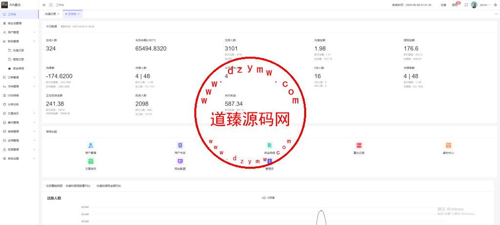 定制版仿币安风格量化交易平台/十四国语言AI量化交易/多链USDT自动充值提现/闪兑/前端Uniapp全开源插图28