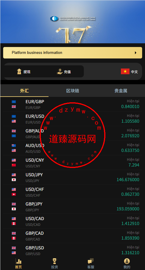 多语言微盘源码/贵金属/外汇/数字货币/期权秒合约系统-道臻源码网