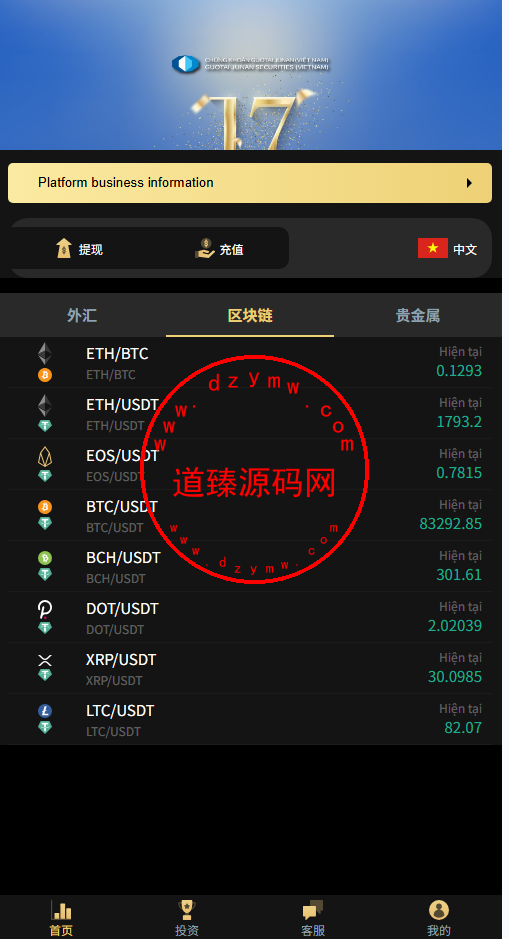多语言微盘源码/贵金属/外汇/数字货币/期权秒合约系统插图2