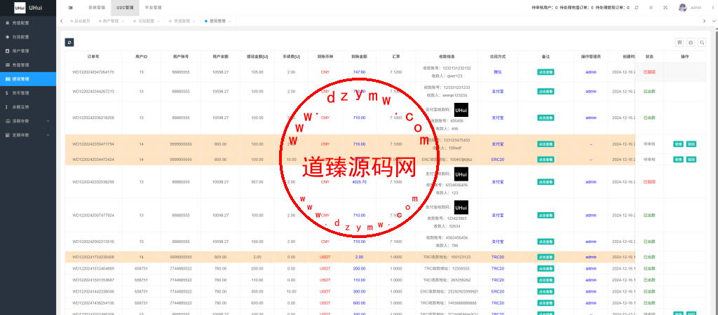 仿汇旺多语言投资理财源码/定期存款/活期存款/余额互转插图14