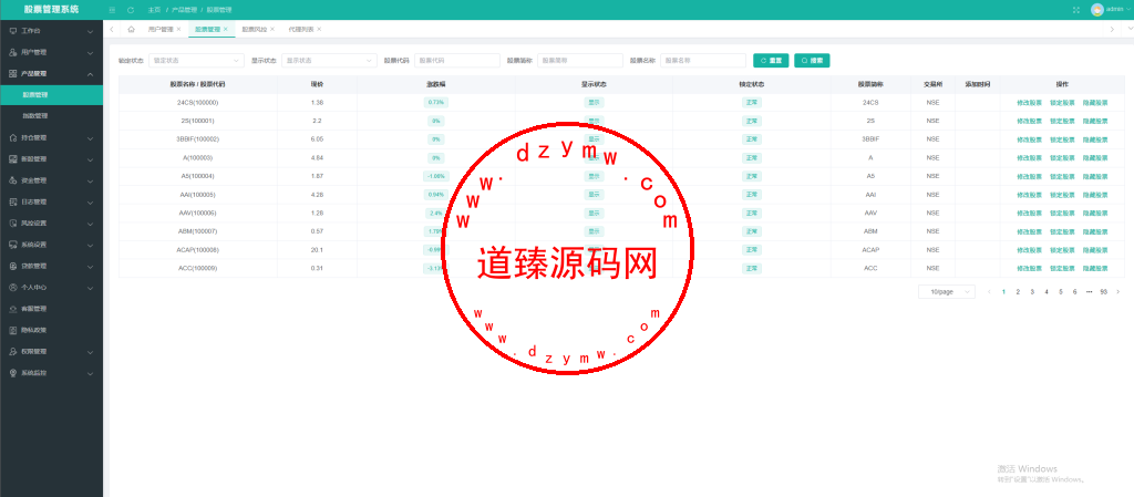 运营版多语言泰国股票系统/行情锁定/风控设置/杠杆单控/一键登录/前端Vue全开源插图15 运营版多语言泰国股票系统/行情锁定/风控设置/杠杆单控/一键登录/前端Vue全开源插图15