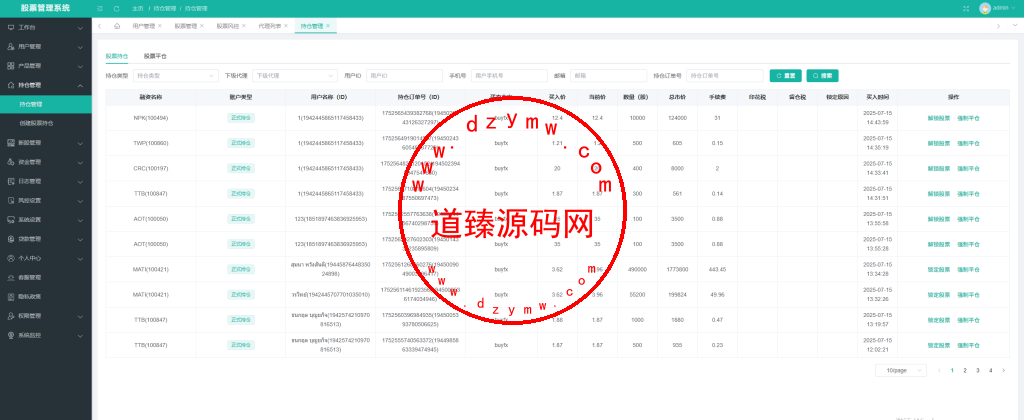运营版多语言泰国股票系统/行情锁定/风控设置/杠杆单控/一键登录/前端Vue全开源插图16 运营版多语言泰国股票系统/行情锁定/风控设置/杠杆单控/一键登录/前端Vue全开源插图16