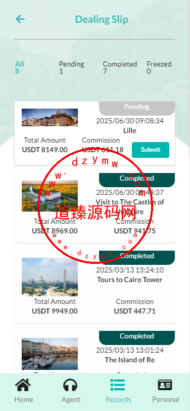 海外旅行旅游刷单抢单源码/连单+暗扣+五级分佣/全开源插图3